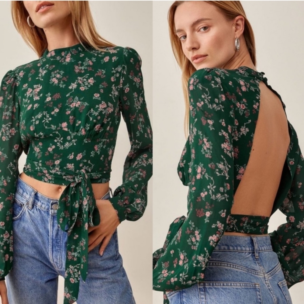NWOT Raye Reformation Top Size 4